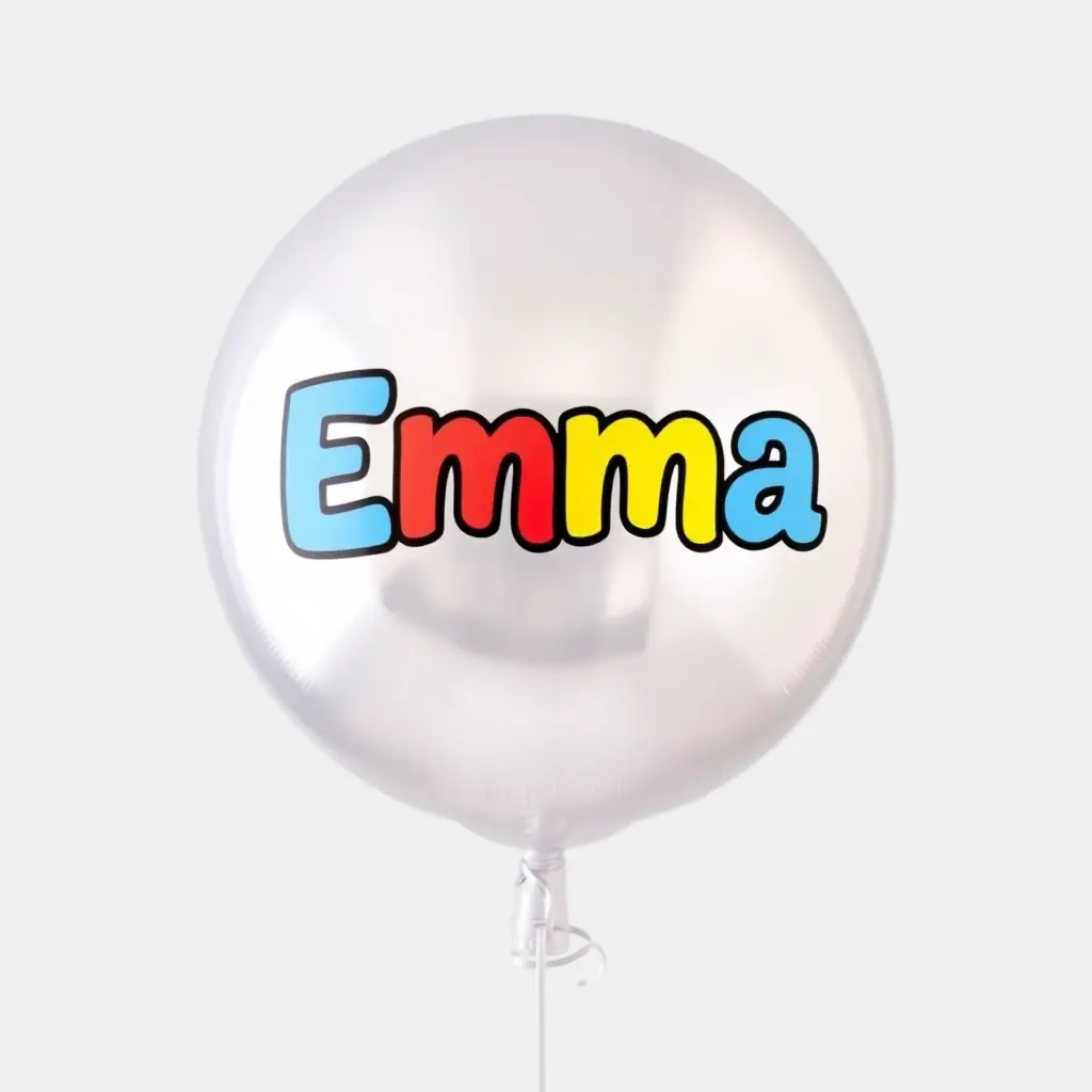 Personalized Name Balloons